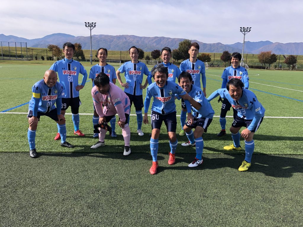 FCアビエス-2020長野県シニアサッカー40リーグ～第4節～集合写真テイク3