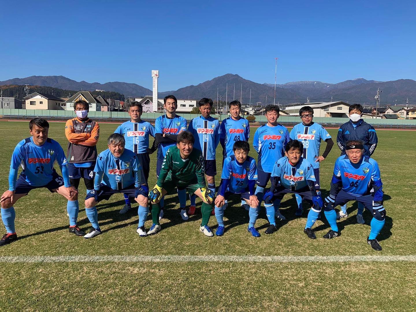 シニアサッカー大会in飯田2021