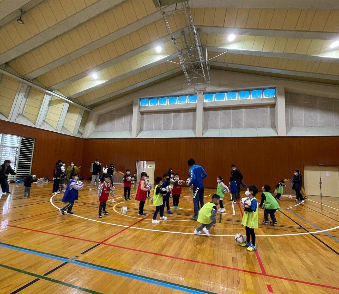アビエススポーツクラブ-園児サッカー大会in富士見-海洋センター