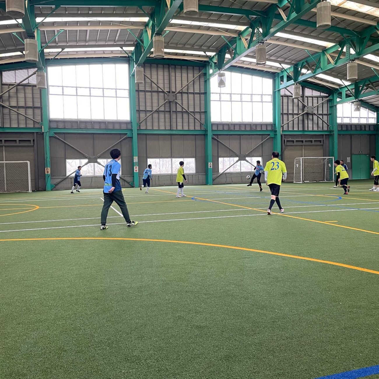 FCアビエスシニアO40サッカーチーム-トレーニングマッチ(ホタルドーム)
