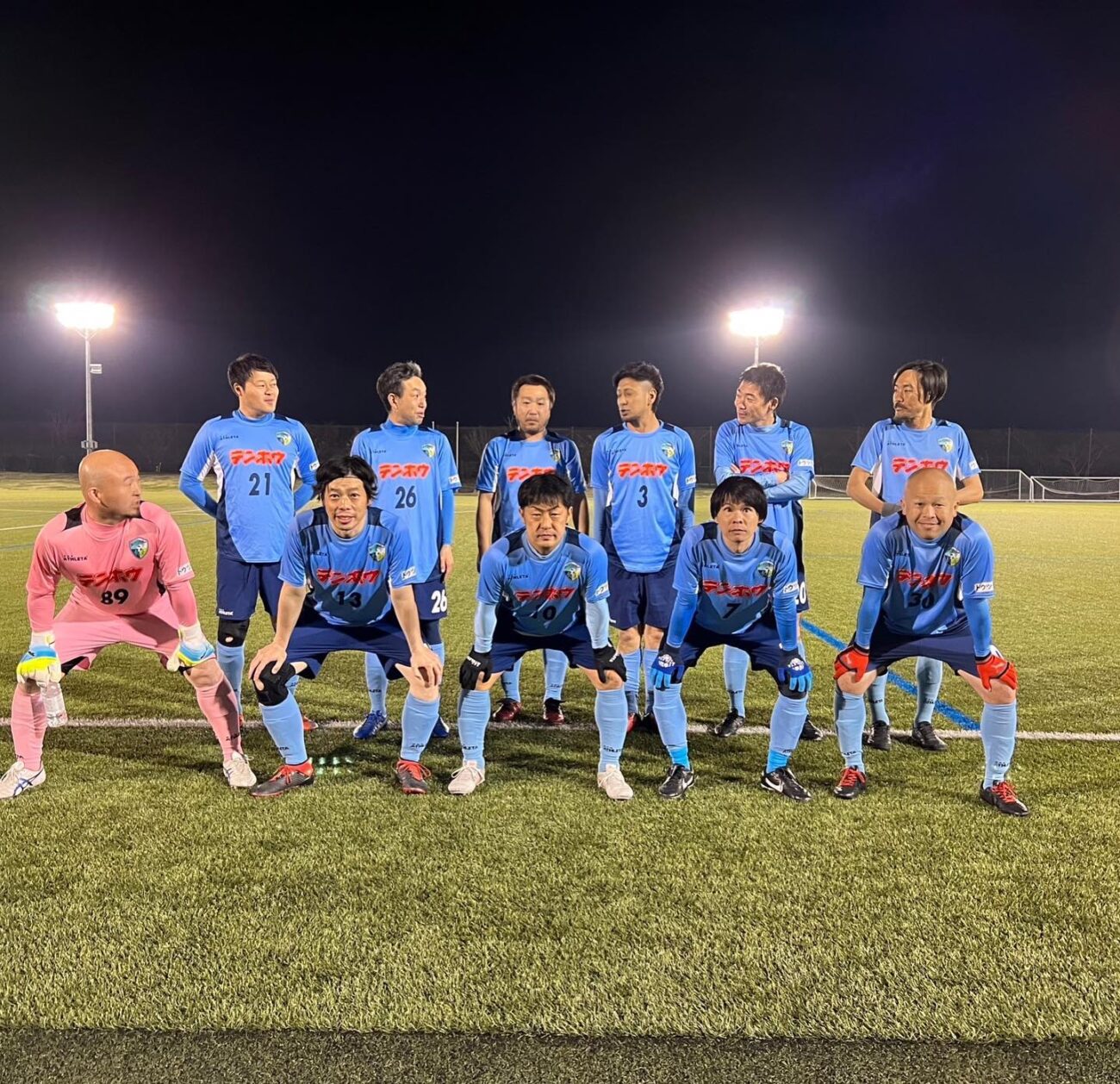 長野県シニア40リーグ2023-FCアビエスシニアAチーム2023年4月1日