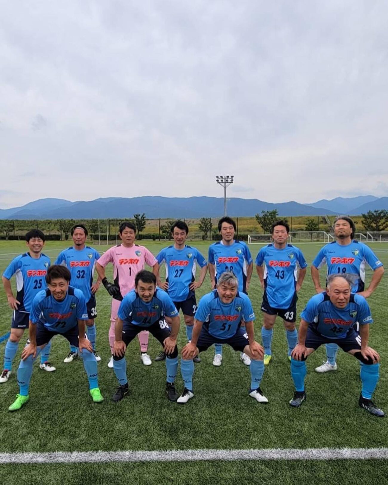長野県シニア40リーグ2022-FCアビエスシニアBチーム(長野県フットボールセンター)