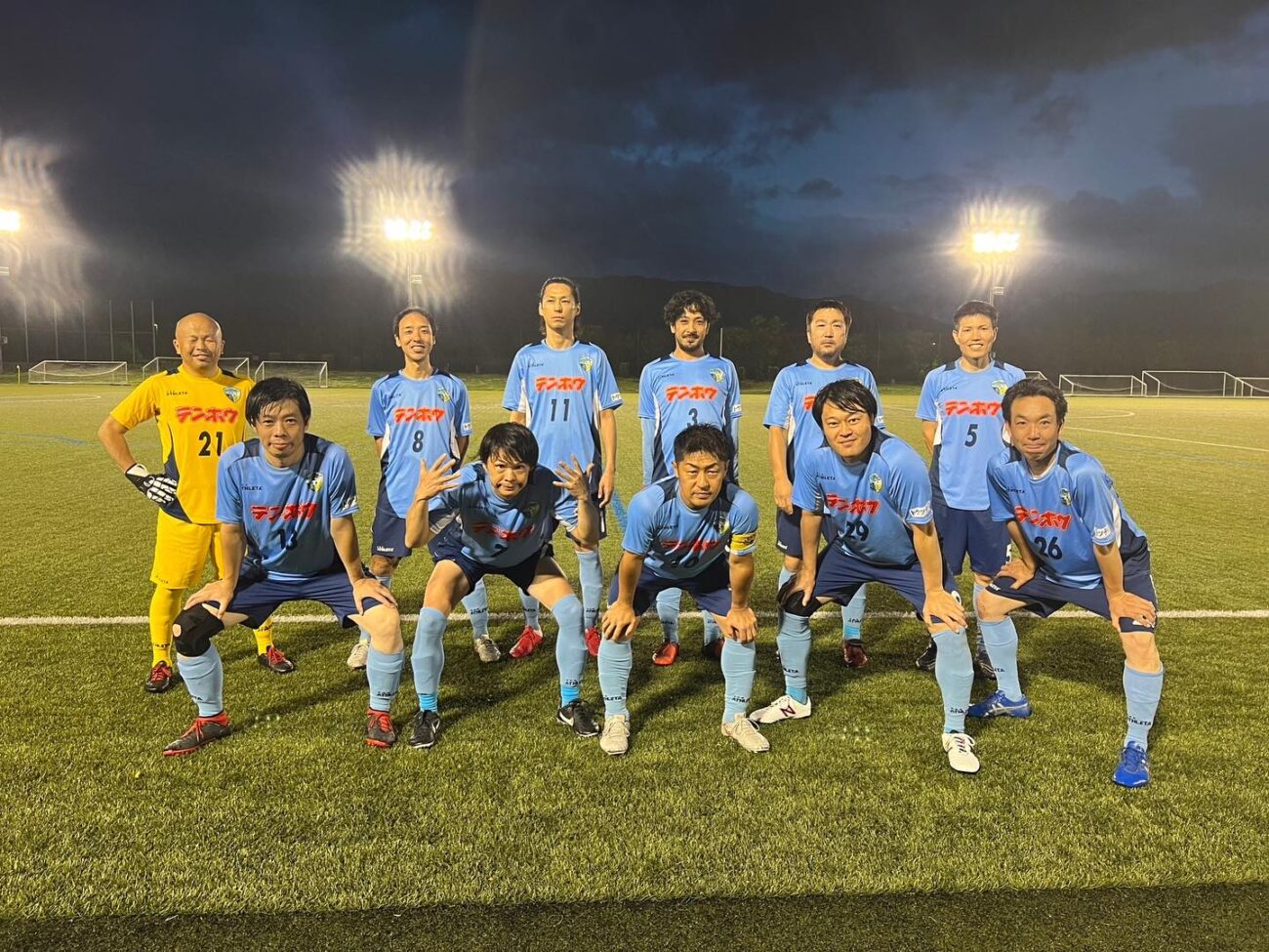 長野県シニア40リーグ2023-FCアビエスシニアAチーム2023年7月9日(長野県フットボールセンター)