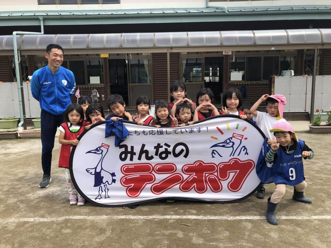 アビエス保育園巡回-サッカー教室2024-富士見保育園(長野県富士見町)