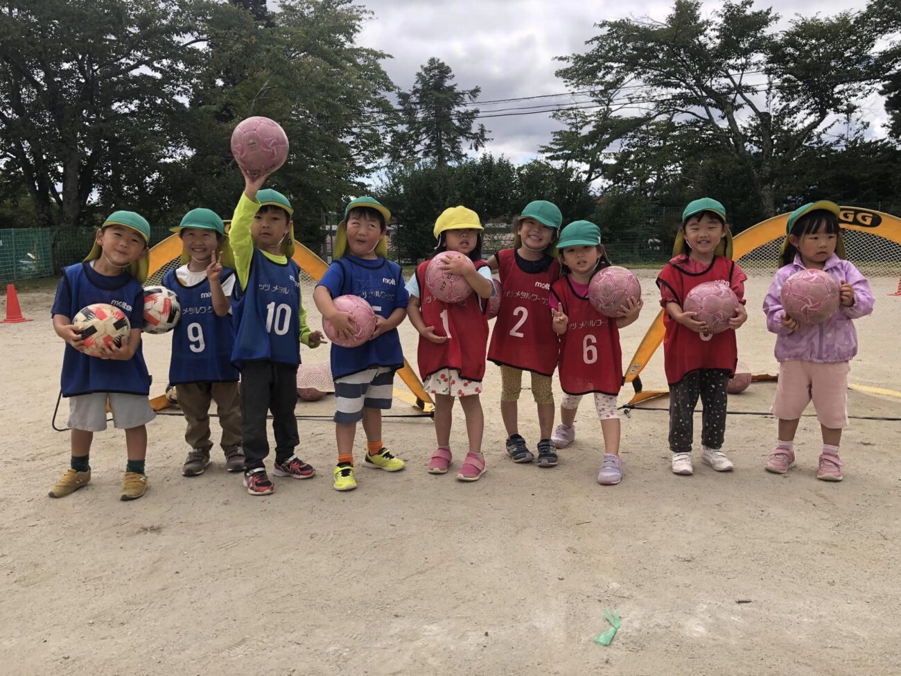 アビエス保育園巡回-サッカー教室2024-富士見本郷保育園(長野県富士見町)