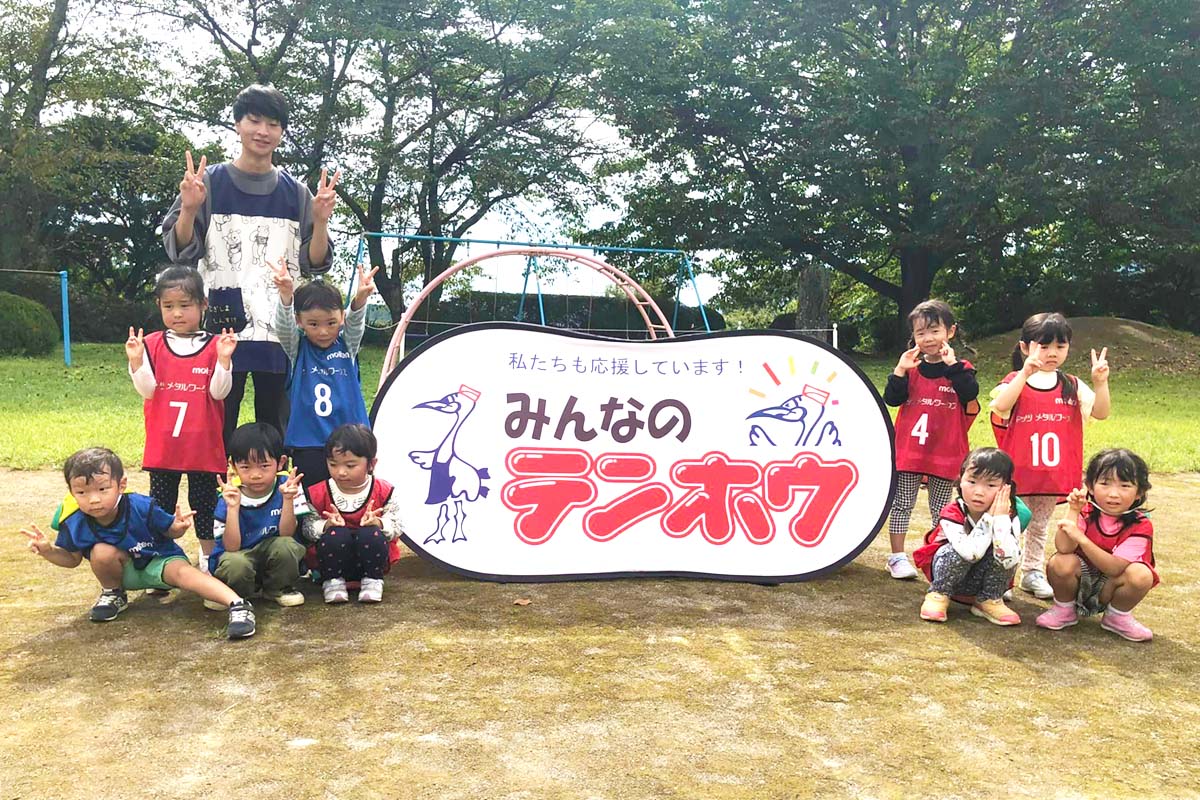 アビエス保育園巡回-サッカー教室2024-富士見境保育園(長野県富士見町)