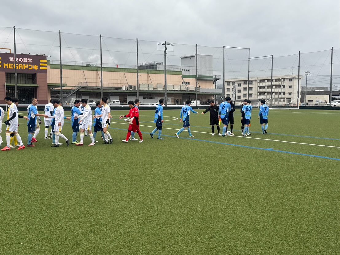 山吹ほたるパークフットボールセンター(高森町)にて-長野県シニア40リーグ2025開幕戦-FCアビエスシニアA