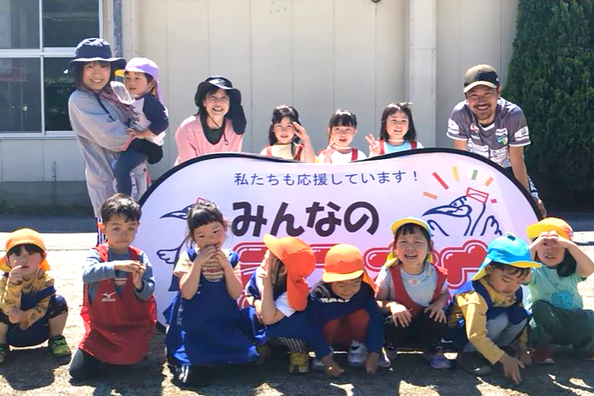 アビエス保育園巡回-サッカー教室2025-落合育園(長野県富士見町)