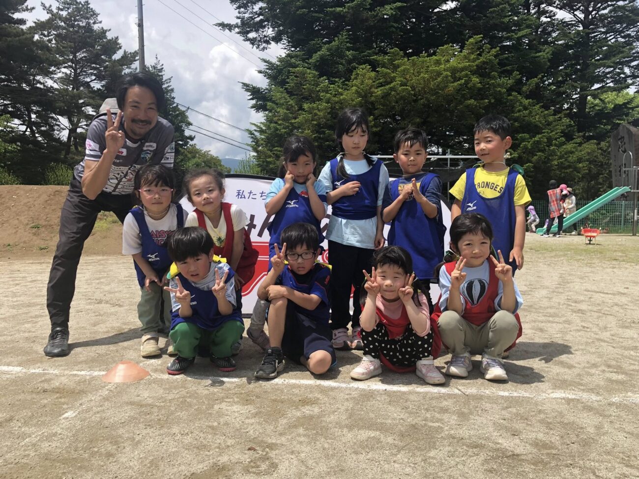 アビエス保育園巡回-サッカー教室2025-本郷保育園(長野県富士見町)