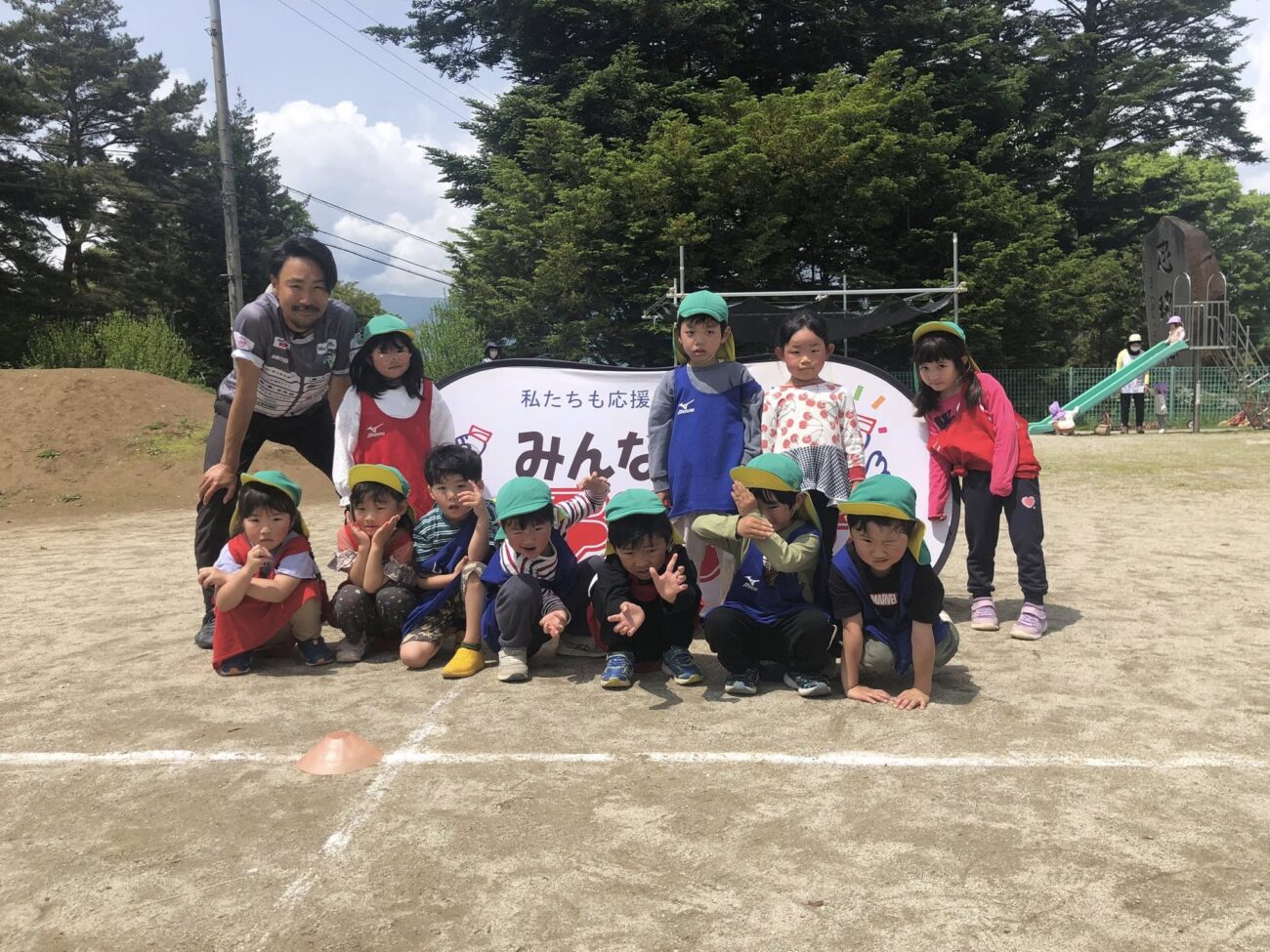 アビエス保育園巡回-サッカー教室2025-本郷保育園(長野県富士見町)