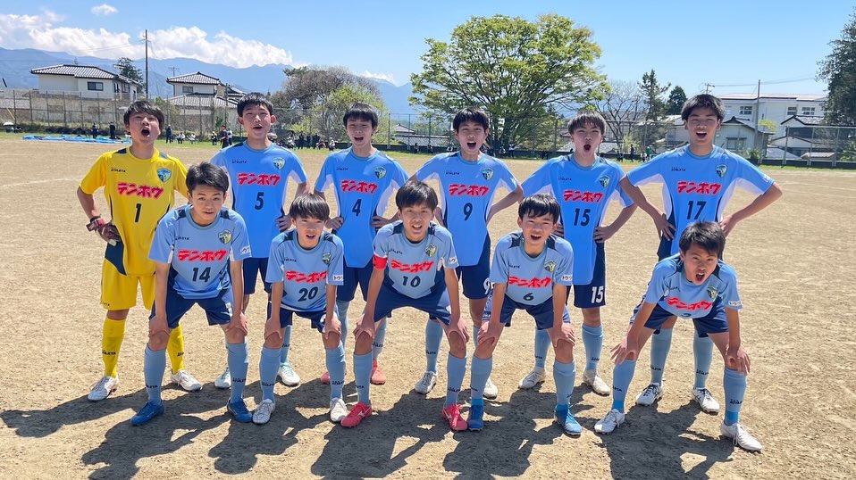 長野県南信リーグ1部2025FCアビエスジュニアユースAチーム(南箕輪中学校グラウンド)