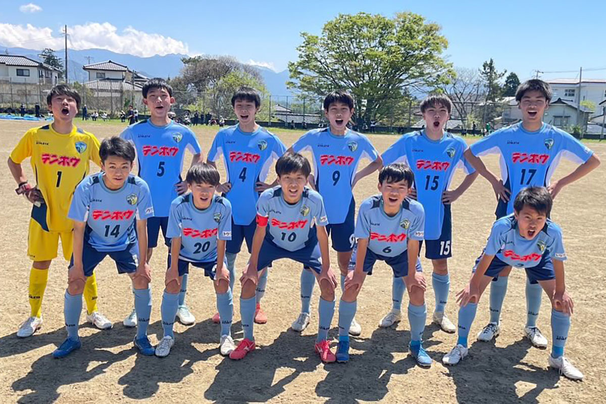 長野県南信リーグ1部2025FCアビエスジュニアユースAチーム(南箕輪中学校グラウンド)