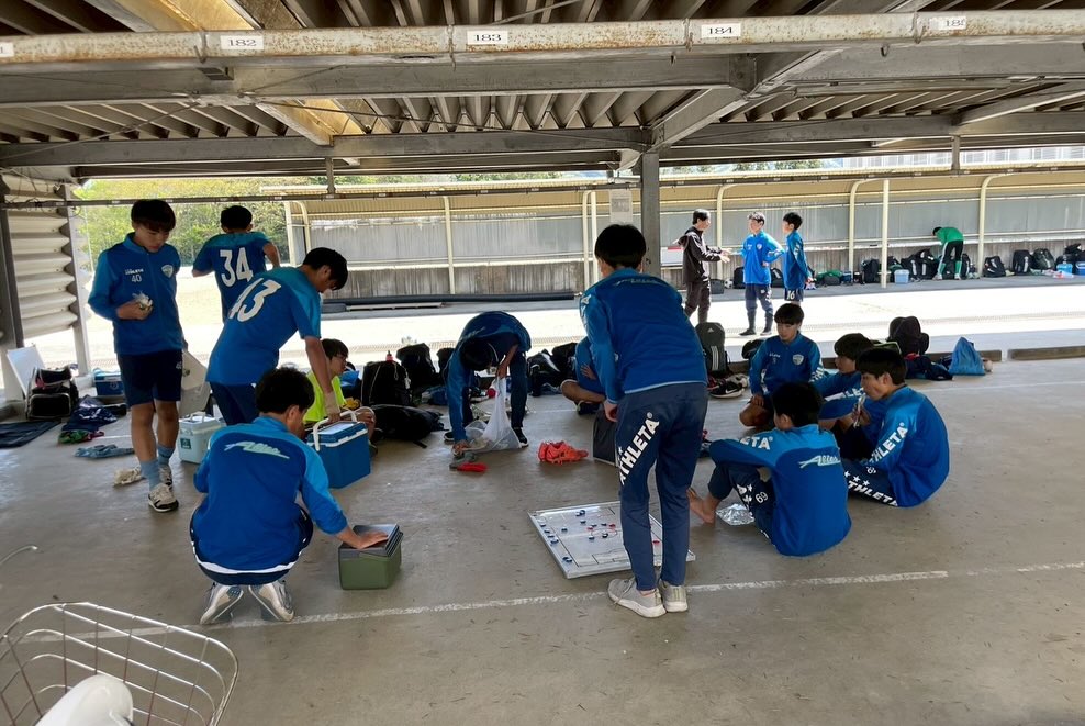 長野県南信リーグ1部2025FCアビエスジュニアユースAチーム(箕輪中学校グラウンド)