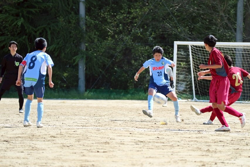 長野県南信リーグ1部2025FCアビエスジュニアユースAチーム(箕輪中学校グラウンド)
