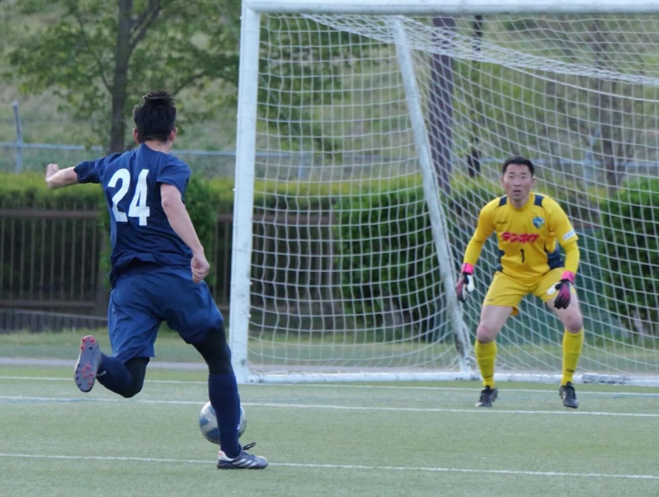 長野県シニア40リーグ2025第2節-FCアビエスシニアA-松本フットボールセンター
