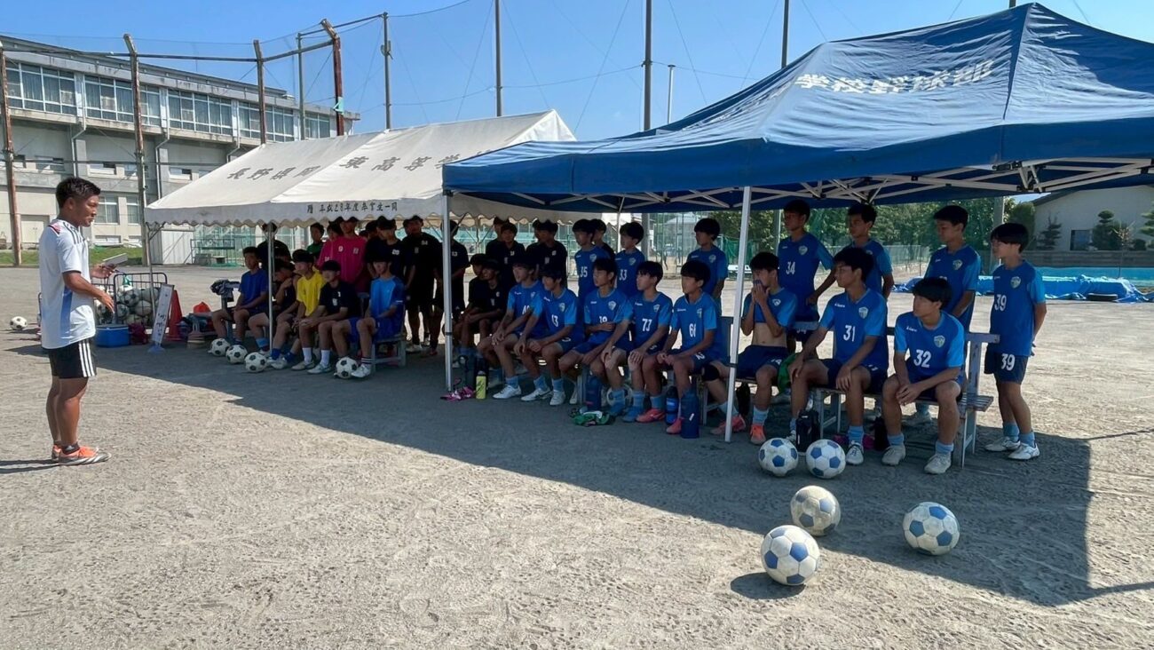 FCアビエスジュニアユース-岡谷東高校-合同合宿