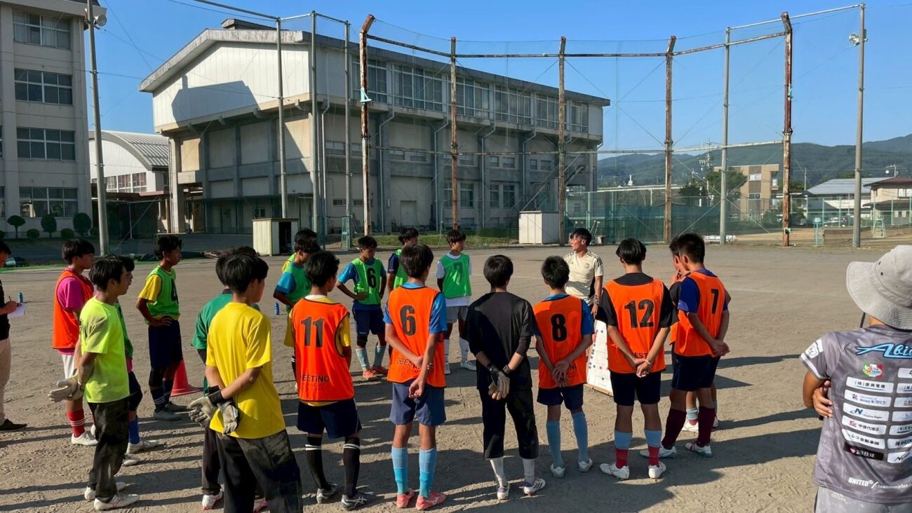 FCアビエスジュニアユース-岡谷東高校-合同合宿