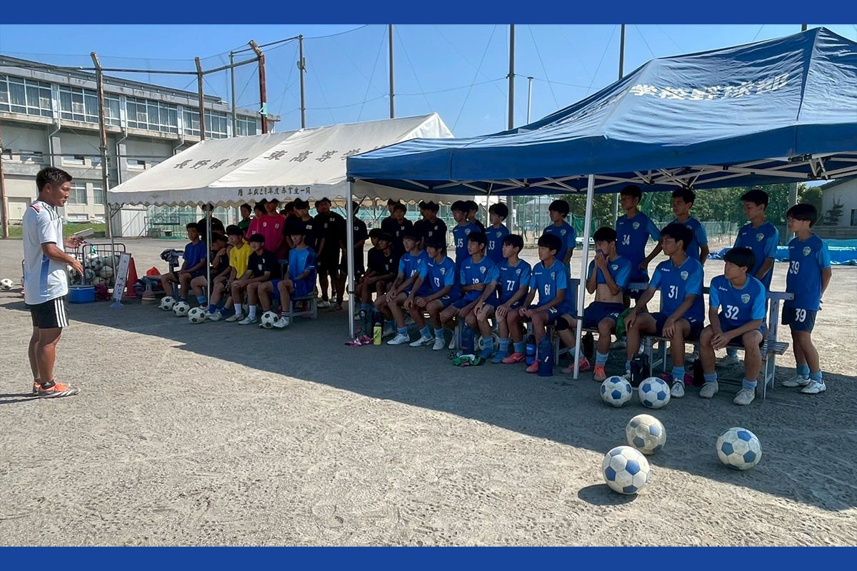 FCアビエスジュニアユース-岡谷東高校-合同合宿