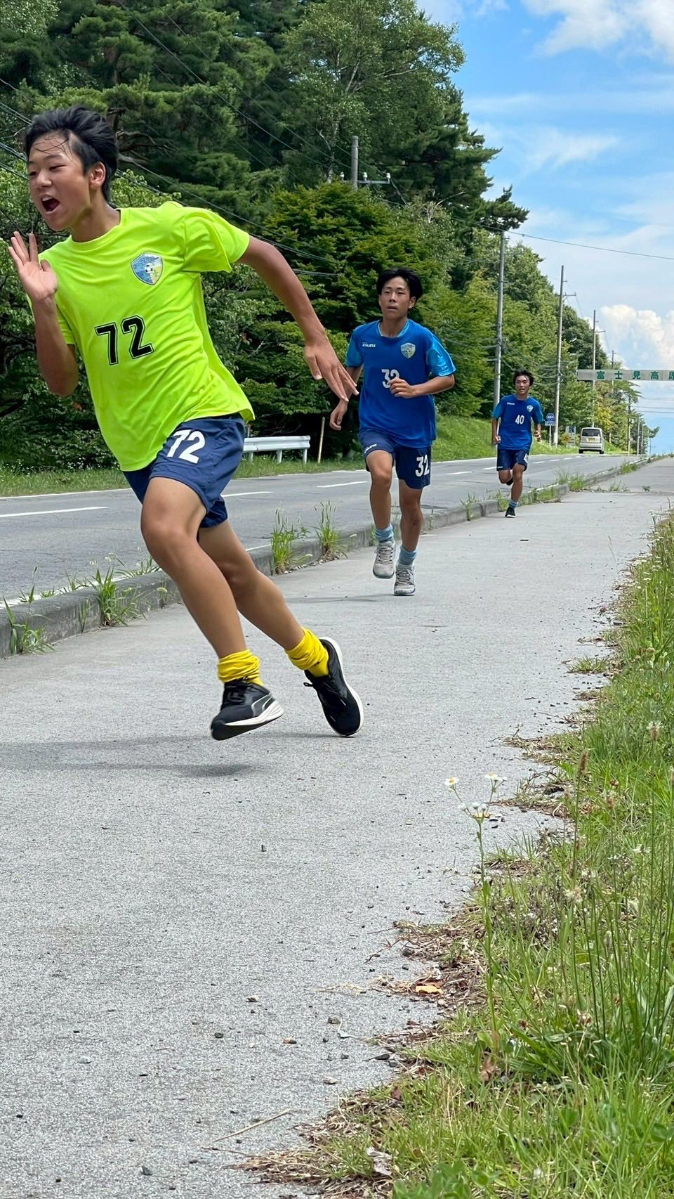 FCアビエスジュニアユース-富士見高原ランニング