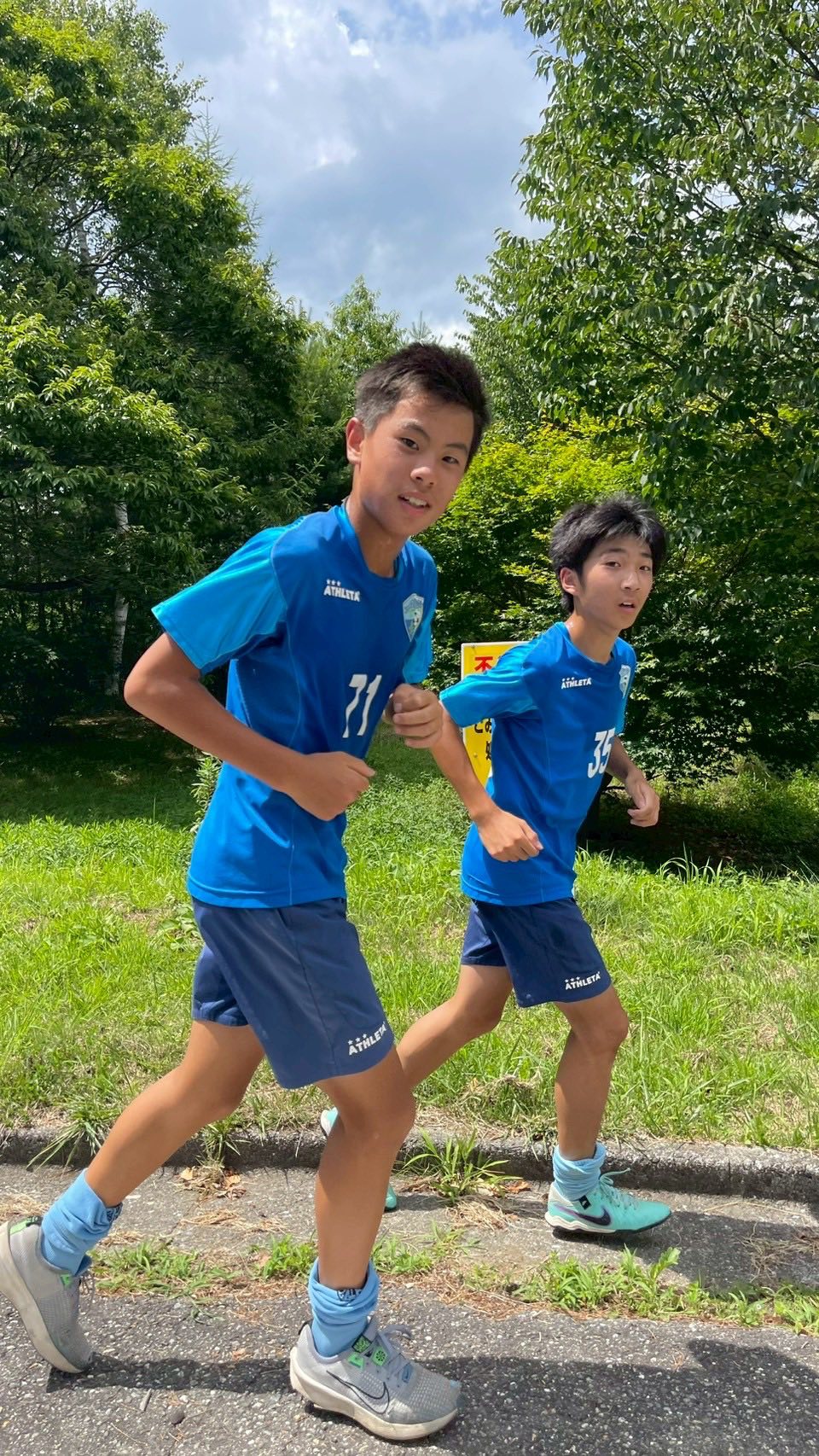 FCアビエスジュニアユース-富士見高原ランニング