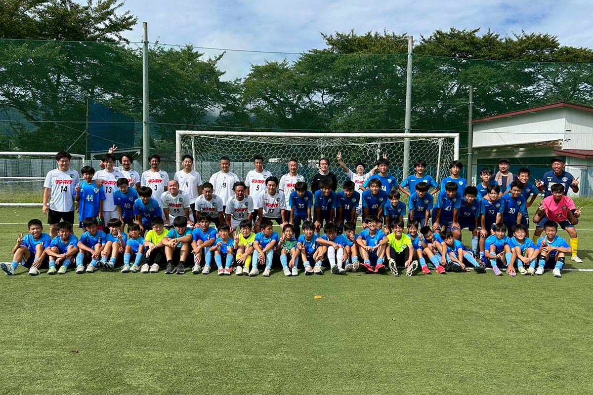 FCアビエスジュニアユース-シニア交流戦(東海大諏訪グラウンド)