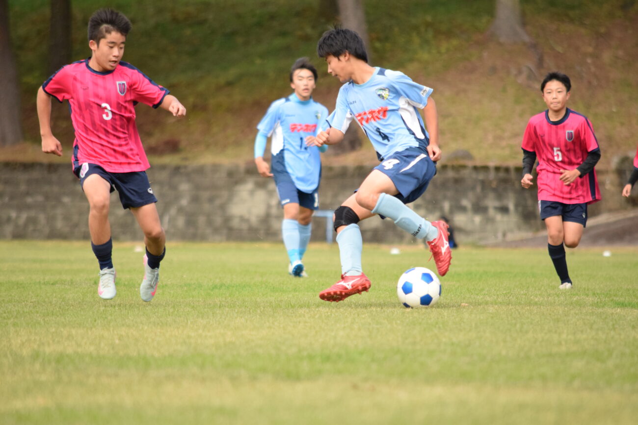 第15回テンホウ杯-長野県中学生年代サッカー大会-FCアビエス-CLUB MK