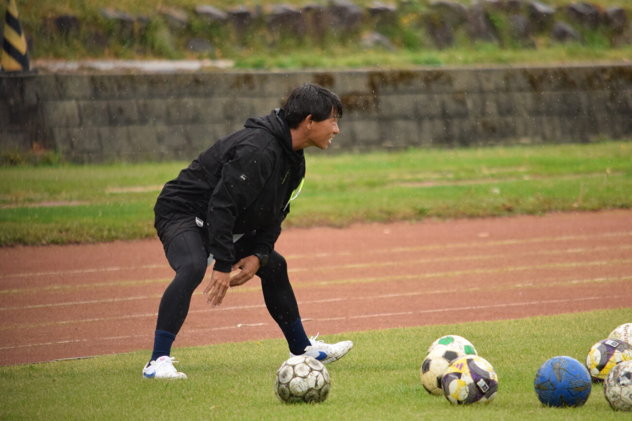 金田喜稔サッカークリニック2025佐藤寿人コーチ(長野県富士見町にて)