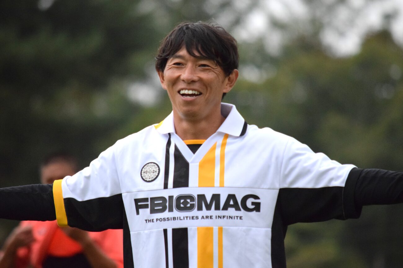 金田喜稔サッカークリニック2025佐藤寿人コーチ(長野県富士見町にて)