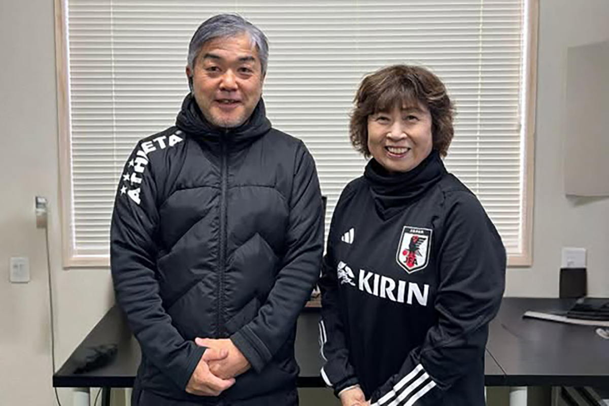 アビエススポーツクラブ-長野県サッカー協会マキナリー会長とアビエス井沢会長