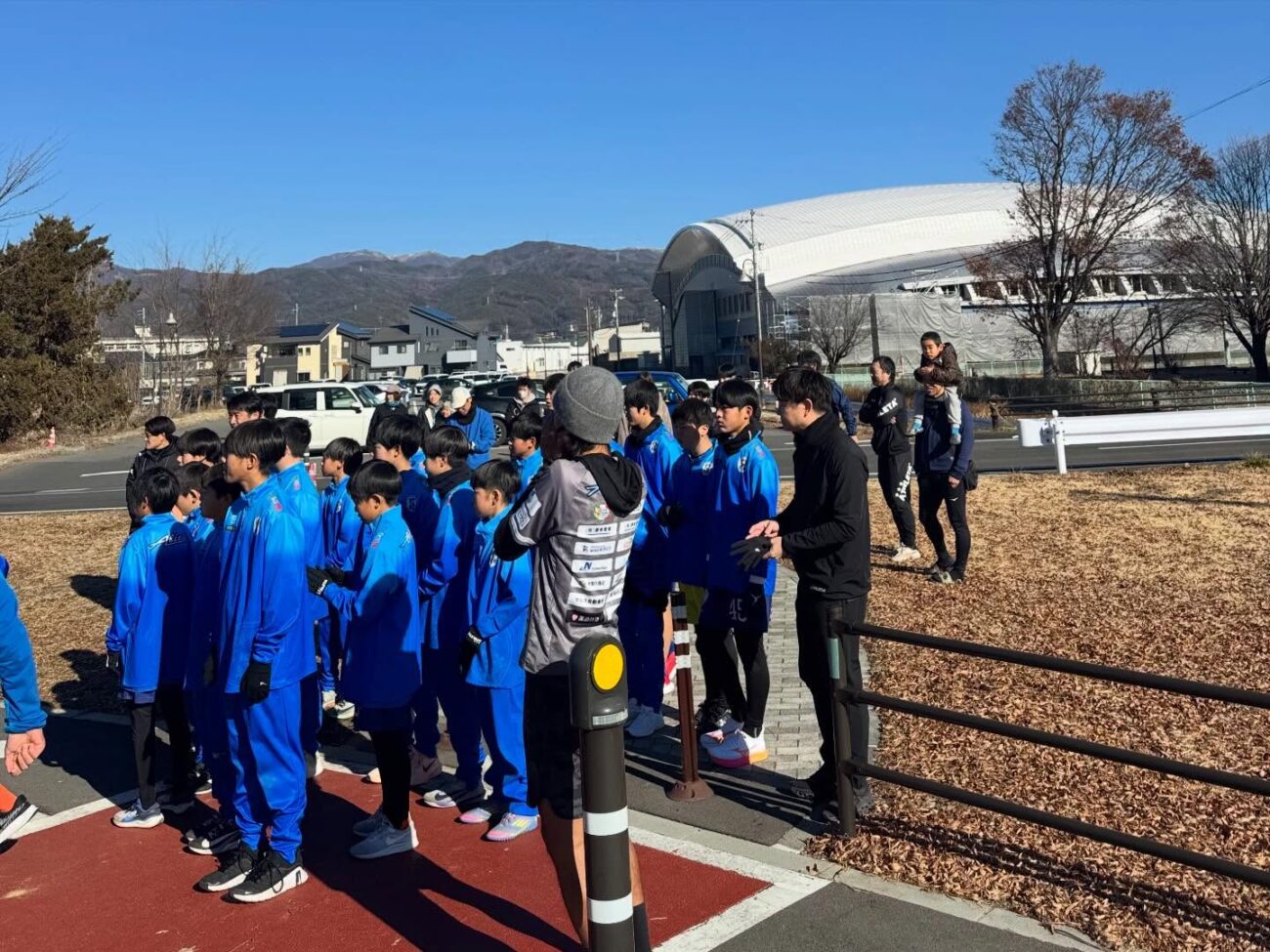 FCアビエスジュニアユース-諏訪湖マラソントレーニング2026年1月