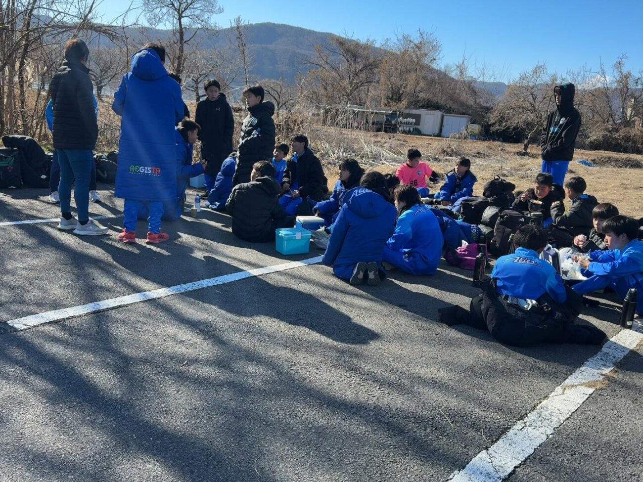 FCアビエスジュニアユース-諏訪湖マラソントレーニング2026年1月