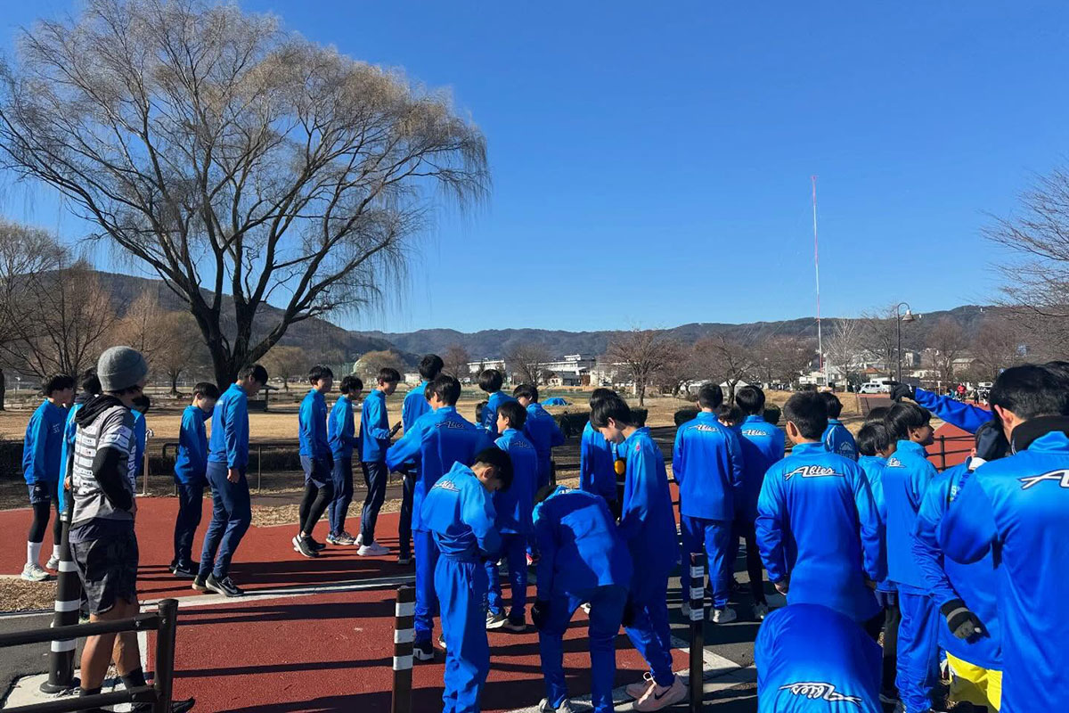 FCアビエスジュニアユース-諏訪湖マラソントレーニング2026年1月
