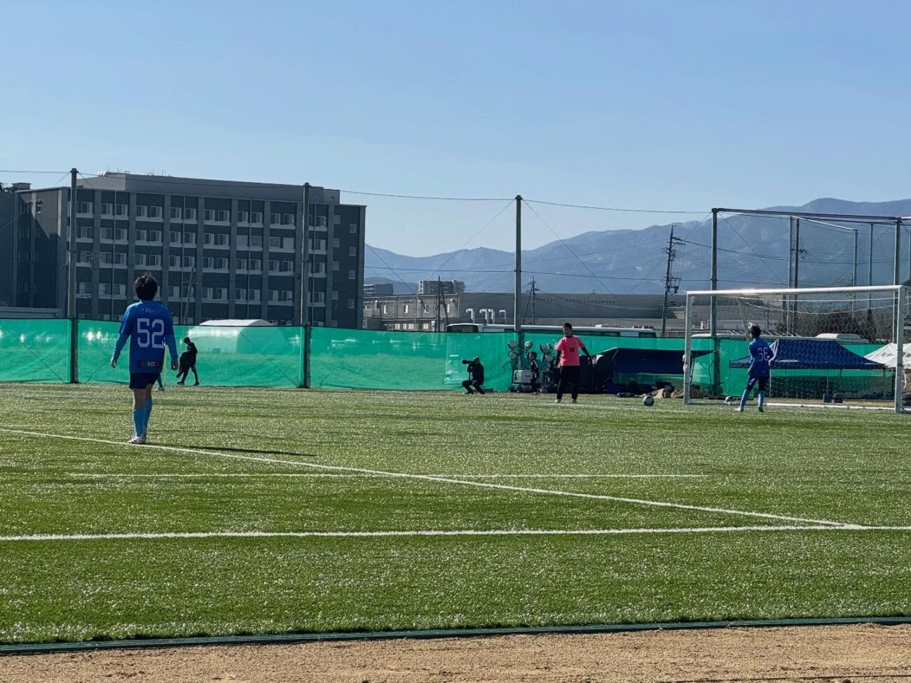 FCアビエスジュニアユース-松本国際高等学校女子サッカー部トレーニングマッチ