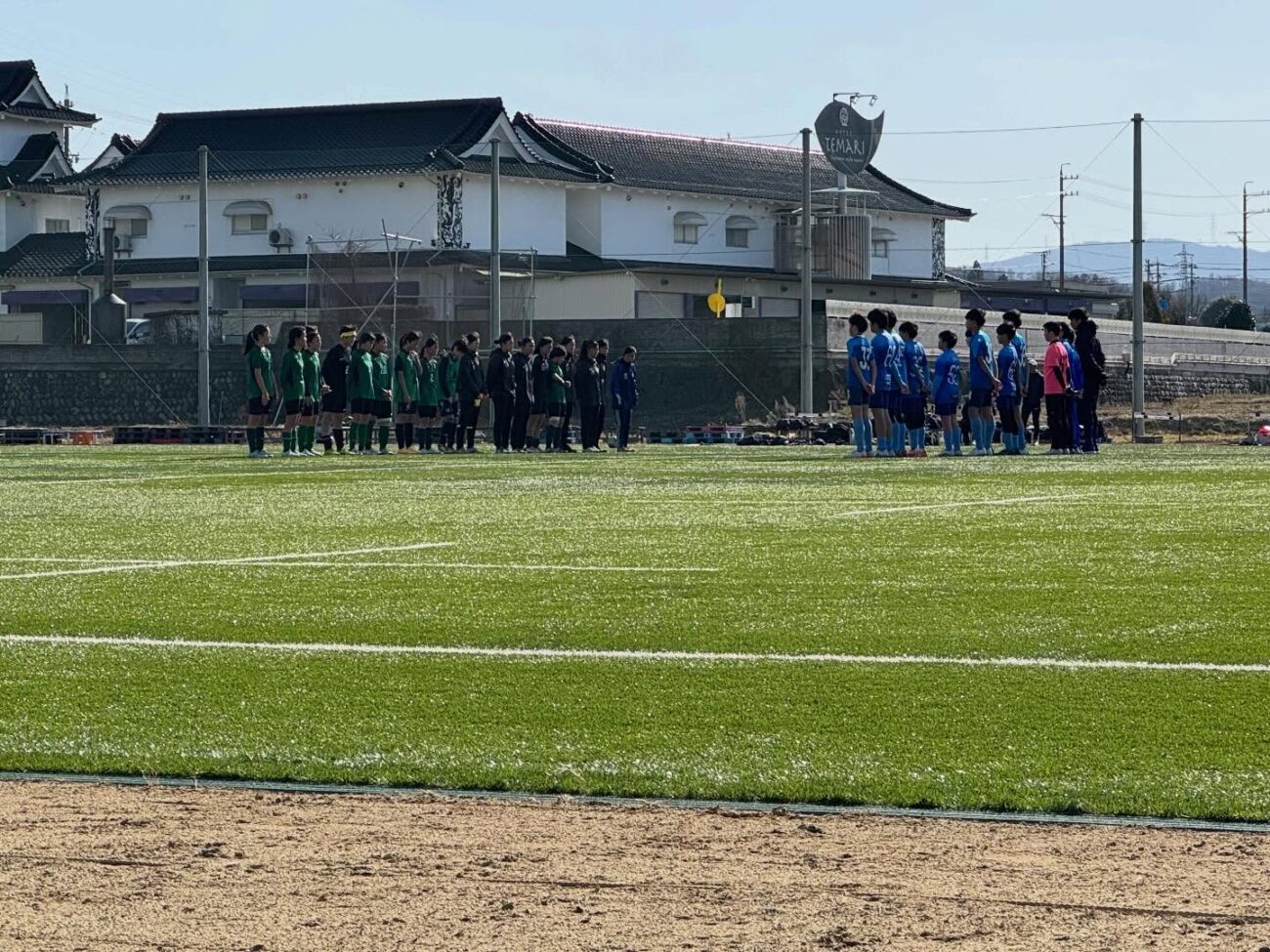 FCアビエスジュニアユース-松本国際高等学校女子サッカー部トレーニングマッチ