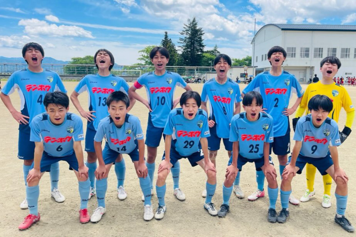 長野県南信リーグ1部2026FCアビエスジュニアユースAチーム(箕輪中学校にて)