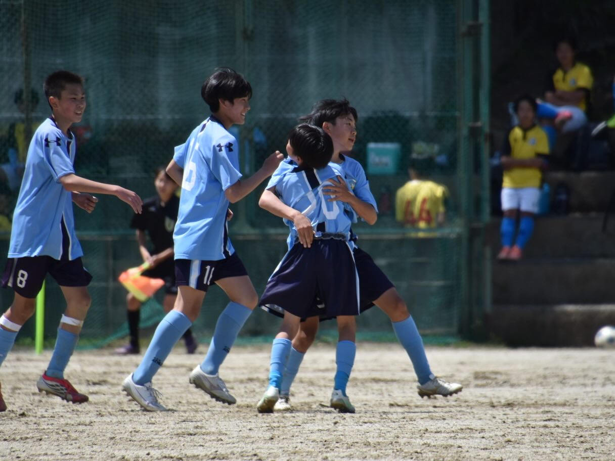 長野県南信リーグ3部-2026-FCアビエスジュニアユースB(旭ヶ丘中学校にて)喜び